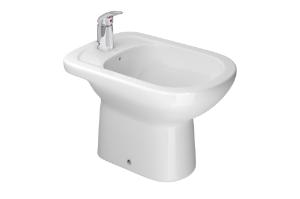 Bid com 1 Furo para Ducha Vertical Vogue Plus Branco - BV.51.17