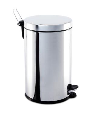 Lixeira com Pedal e Balde 5L Inox
