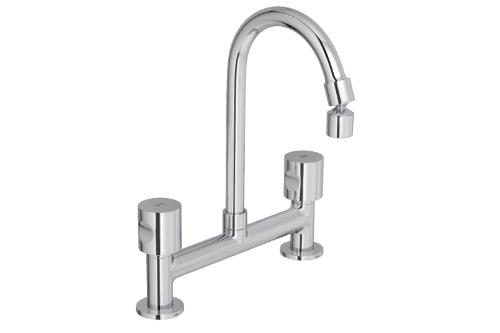 Misturador para Cozinha de Mesa Aspen Cromado