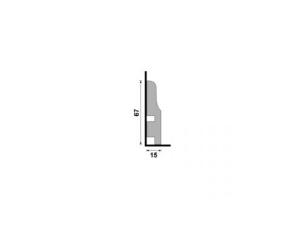 Rodap 442 Branco 67cm