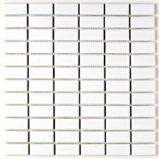 Pastilha de Porcelana 2,5x5 Branco Brilhante J/Reta - B2140 (Caixa 1,41M)