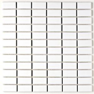 Pastilha de Porcelana 2,5x5 Branco Brilhante J/Reta - B2140 (Caixa 1,41M)