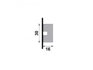Rodap 466 Branco 3cm