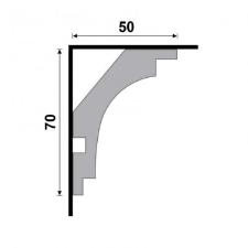 Rodap 475 Branco 7cm