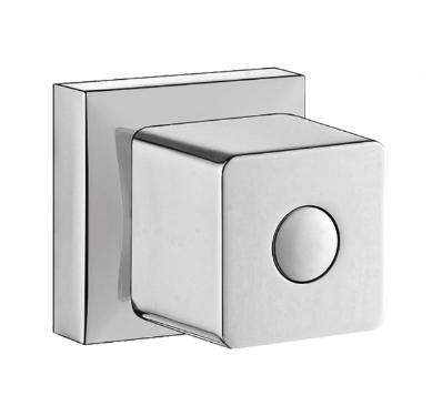 Acabamento para Registro de Presso e Gaveta Base Deca 1/2 e 3/4 Quadro Cromado - RB863.
