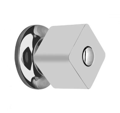 Acabamento para Registro de Presso e Gaveta Base Deca 1/2 e 3/4 Quadro Cromado - RB860C.