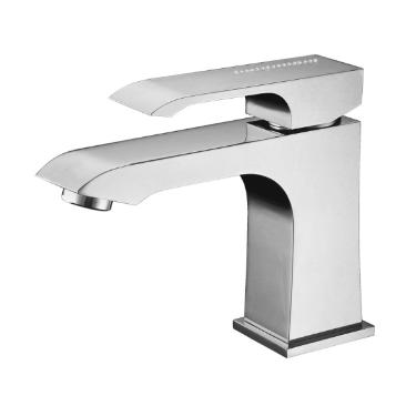 Misturador Monocomando para Lavatrio de Mesa Bica Baixa Fashion Cromado