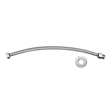 Ligao Flexvel em Ao Inox 40 cm  Inox