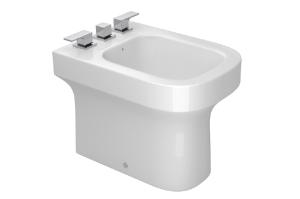 Bid com 3 Furos Piano Branco - B.33.17