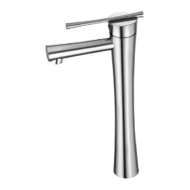 Misturador Monocomando para Lavatrio de Mesa Bica Alta Mania Mixer Cromado