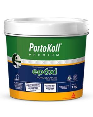 Rejunte Epoxi para Porcelanato Fino Toque 1Kg Ambar