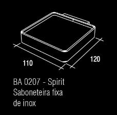 Saboneteira Spirit Cromado