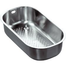 Cesto Inox para Cuba Quinline e Nova Quinline Dupla Franke 16x37 cm