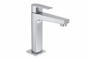 Torneira para Lavatrio de Mesa Bica Mdia Level Cromado