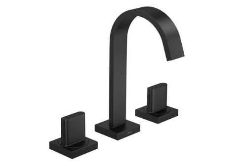 Misturador para Lavatrio de Mesa Bica Alta  Polo Black Matte