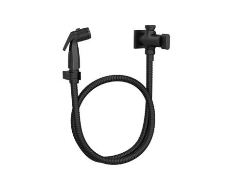 Ducha Higinica com Registro e Derivao   Polo Black Matte