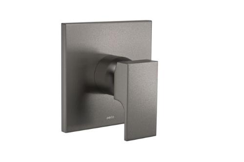 Acabamento Monocomando para Chuveiro Baixa/Alta Presso Unic Dark Antracite