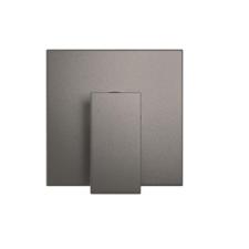 Acabamento Monocomando para Chuveiro Baixa/Alta Presso Unic Dark Antracite