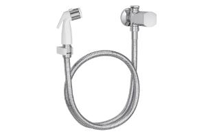 Ducha Higinica com Registro Gatilho Branco Liv Cromado