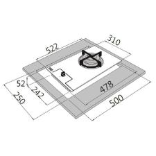 Cooktop Glass Franke 30 GTC