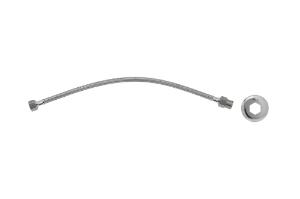 Ligao Flexvel Malha de Ao 50cm Cromado