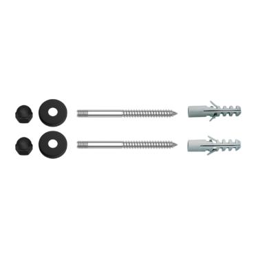 Parafuso para Fixao Vertical de Bacias e Bids Black Matte