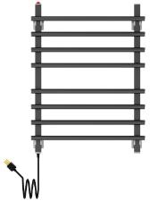 Toalheiro Eltrico 8 Barras Sottile Preto Fosco 220 V