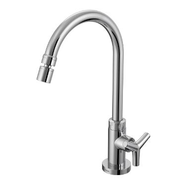 Torneira para Cozinha de Mesa Bica Alta Triplus Cromado