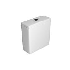 Caixa Acoplada com Acionamento Duo Quadra/Polo/Piano/Unic/Axis/Living Branco e Black Matte - CD.21F.BL.MT.17