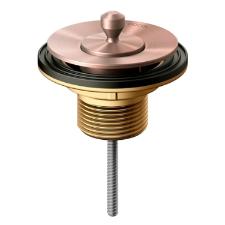 Vlvula de Escoamento Universal Arte com Tampa de Metal Cobre Escovado