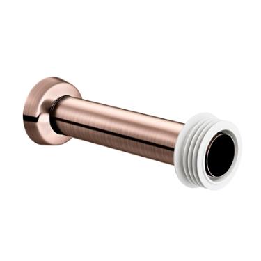 Tubo de Ligao 30 cm Cobre Escovado