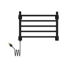 Toalheiro Eltrico 5 Barras Delocatto Inox Preto Fosco 220 V