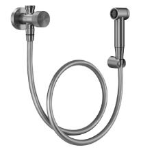 Ducha Higi�nica com Registro e Deriva��o Mix & Match Grafite Escovado