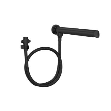 Desviador Luxo para Chuveiro com Tubo 33 cm Black Matte