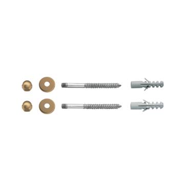 Parafuso para Fixao Vertical de Bacias e Bids Gold Matte