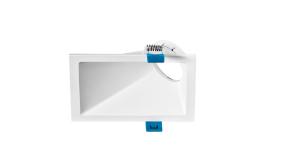 Embutido Angular Square Mr 16 40 15w Branco