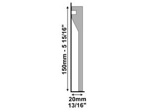 Rodap 583 Branco 15cm
