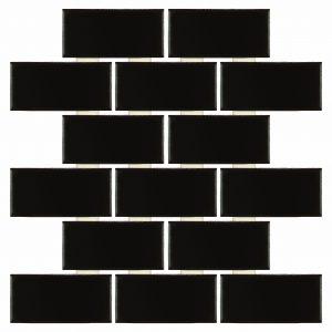 Revestimento 5X10 Nero Acetinado - OM15287 (Caixa 1,30M�)