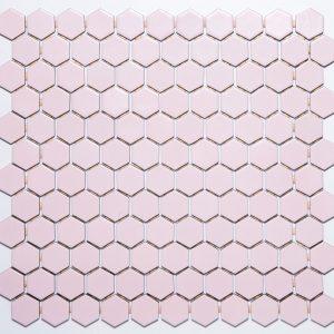 Pastilha de Porcelana Hexagonal 2,5X2,5 Flox Acetinado - M15400 (Caixa 1,43M)