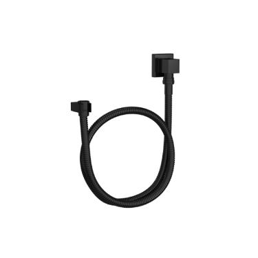 Kit Flexvel Quadrado com Suporte para Ducha Manual Black Noir