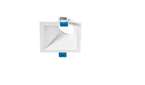 Embutido Angular Square Mr 16 25 15w Branco