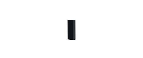 Arandela Wall Mini 2 Fachos Abertos 5w 3000k Preto