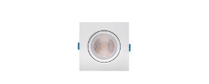Embutido Direcionvel Easy Par 30 Par 20 7w 3000k Preto