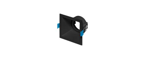 Embutido Direcionvel Square Mr 16 Preto