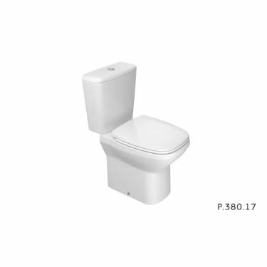 Kit Bacia com Caixa Acoplada Flex Branco
