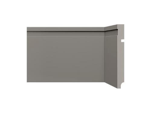 Rodap� 480 Cinza Titanium 15cm