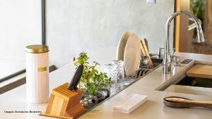 Calha mida 137,6cm Inox