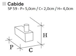 Cabide Spot Red