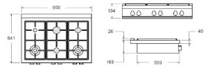 Rangetop PROF366 RTBXT