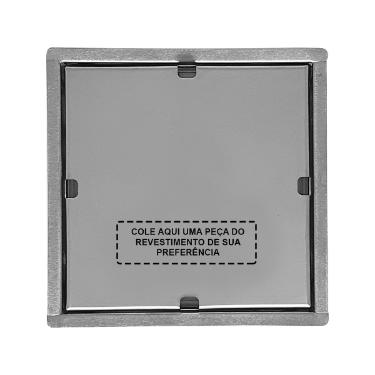 Ralo Tampa Oculta 10x10cm